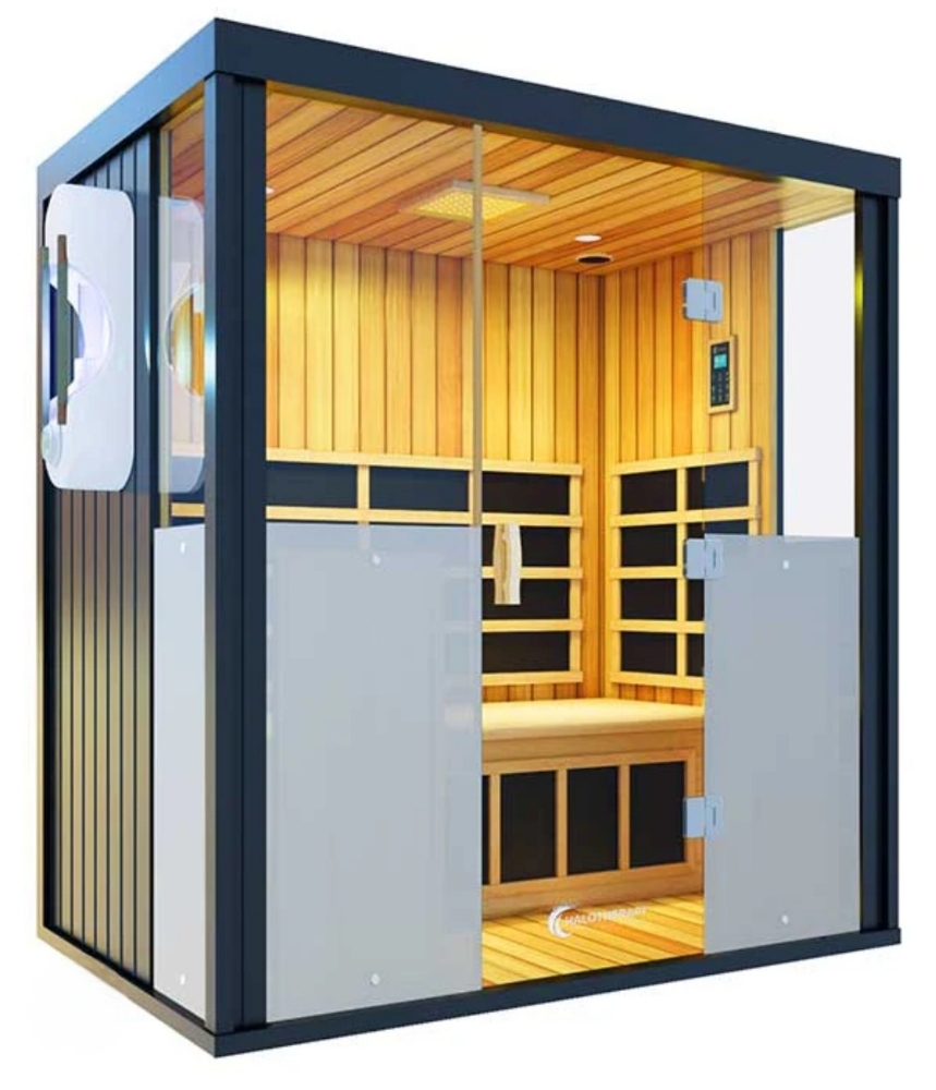 Halotherapy And Infrared Combined