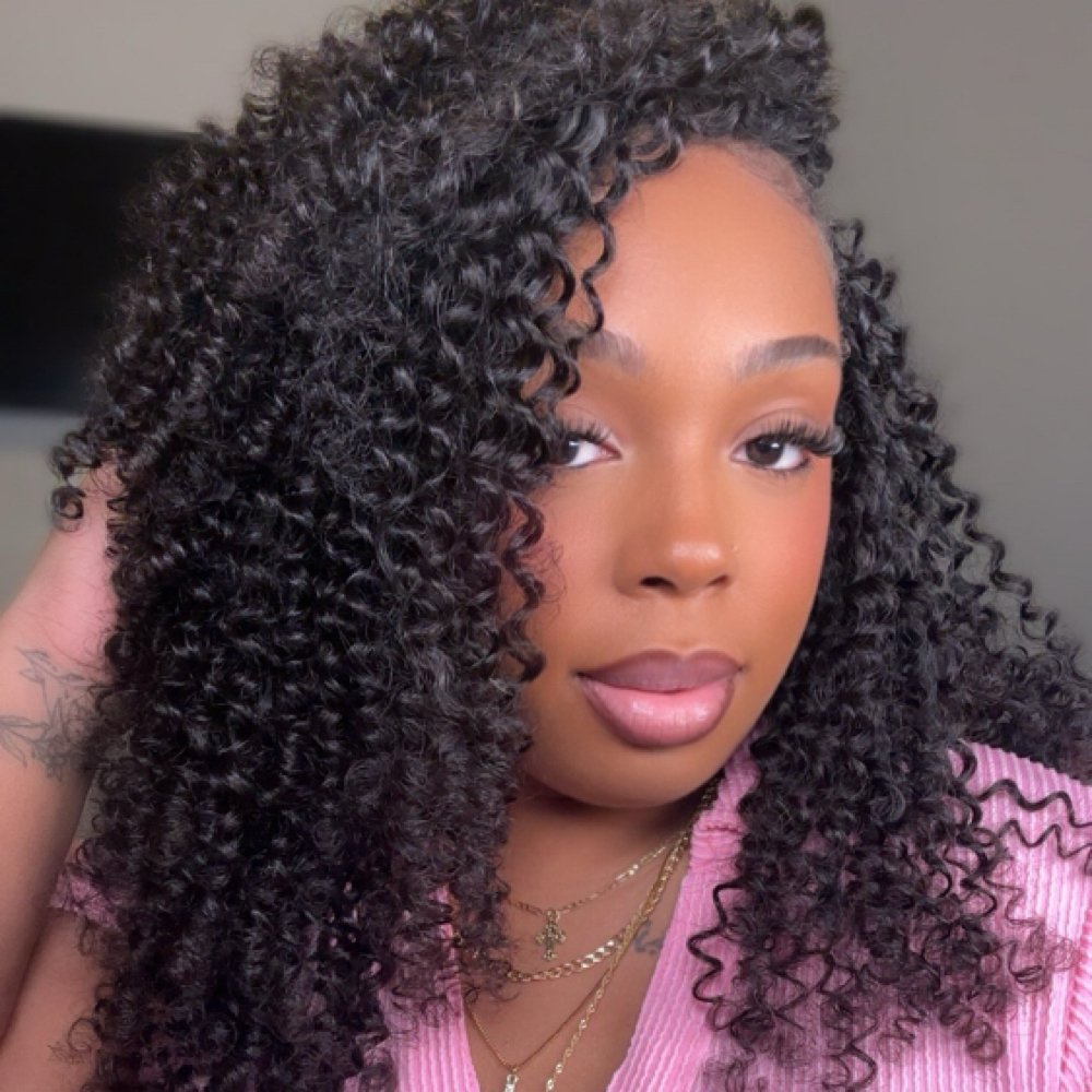 Feather Crochet Install at Simara co. in Riverview, FL