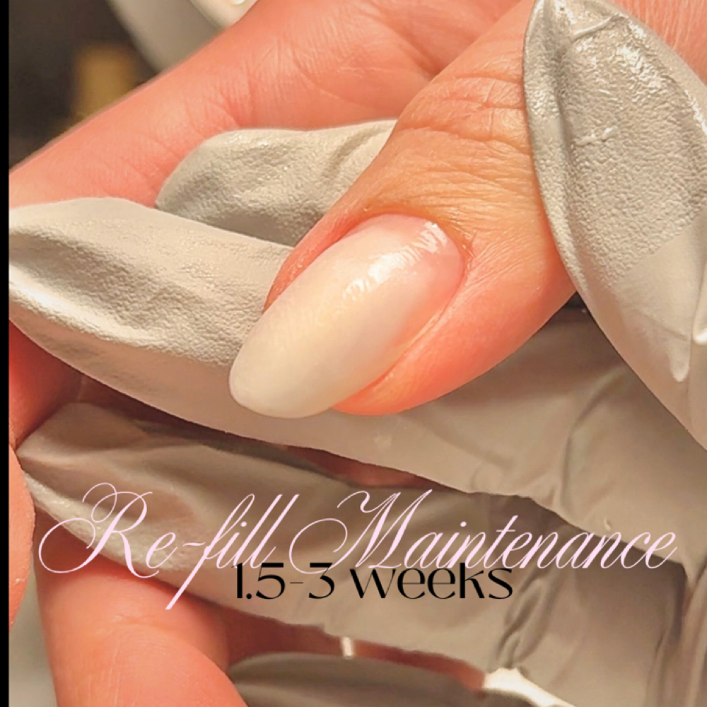 Fill-in + at IGHO manicure studio in Minot, ND