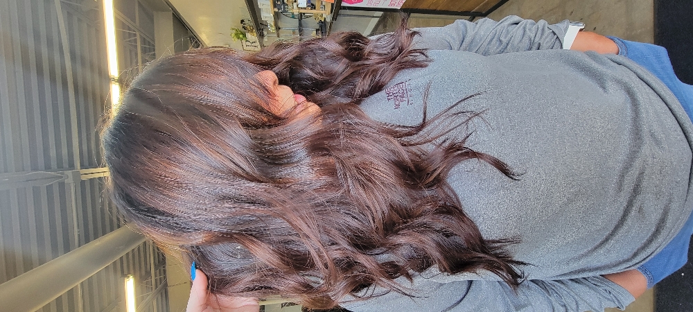 SOLID root touch-up at Allie Germany // Hair Sculptor in Wichita Falls, TX