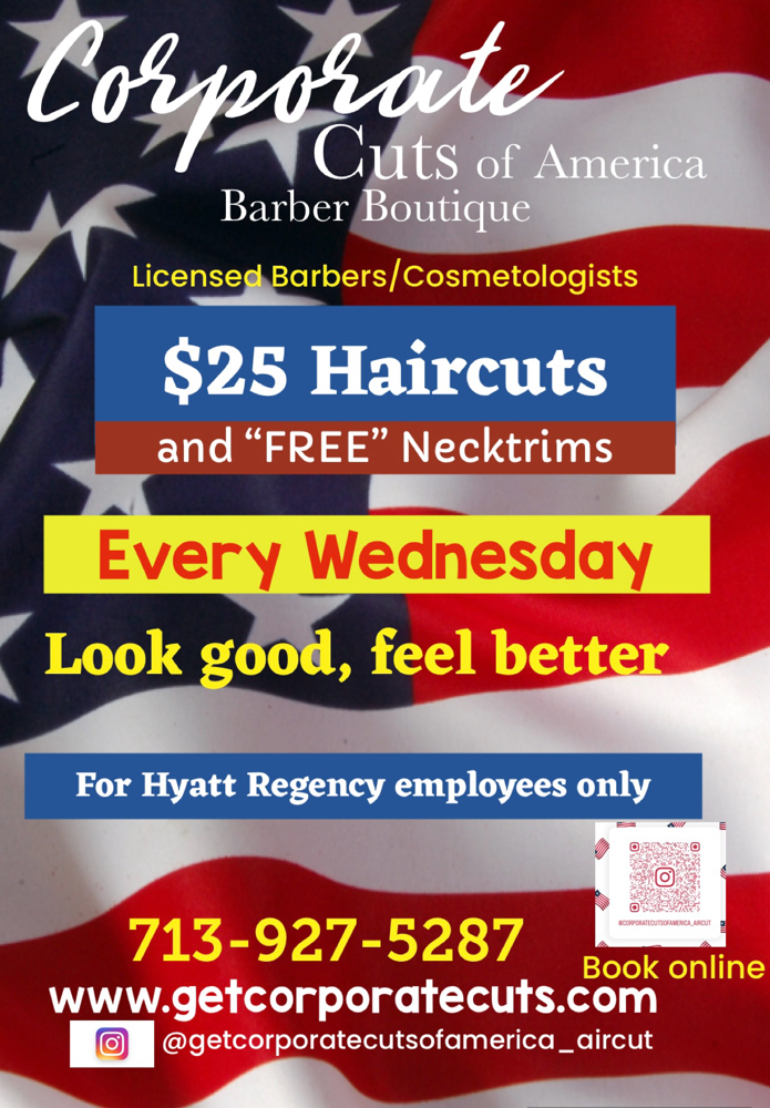Hyatt Regency Employee Haircuts