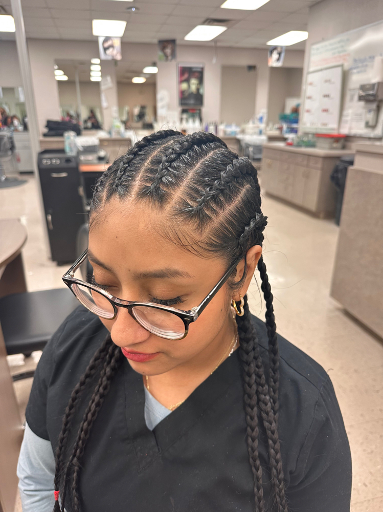 4-6 Extention Stitch Braids at Slayb.yshae in Dickson, TN