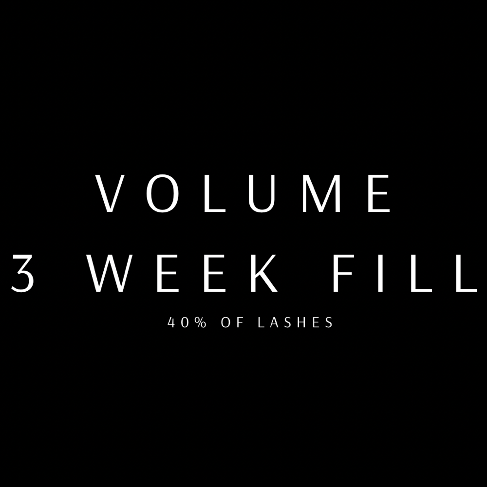VOLUME 3 WEEK FILL