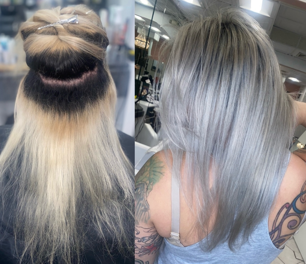 The High-Impact Blonde Look