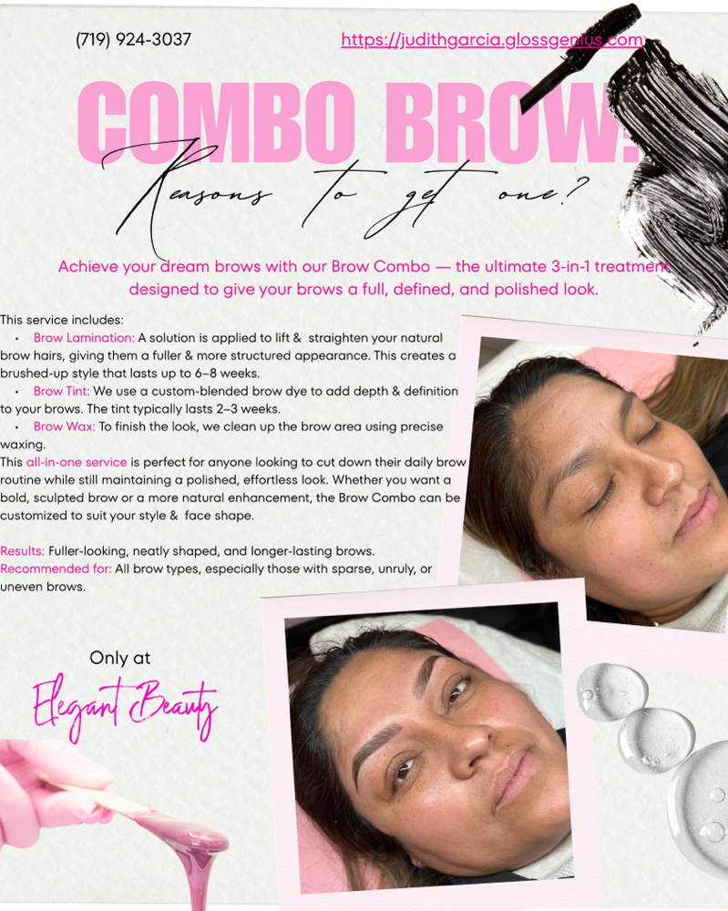 ✨COMBO BROW:TINT•WAX & LAMINATION✨