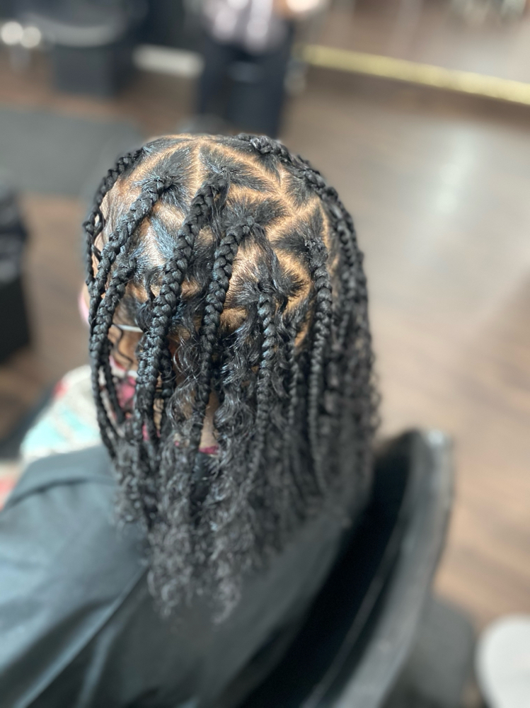 Bob Lenght Goddess Knotless Braids