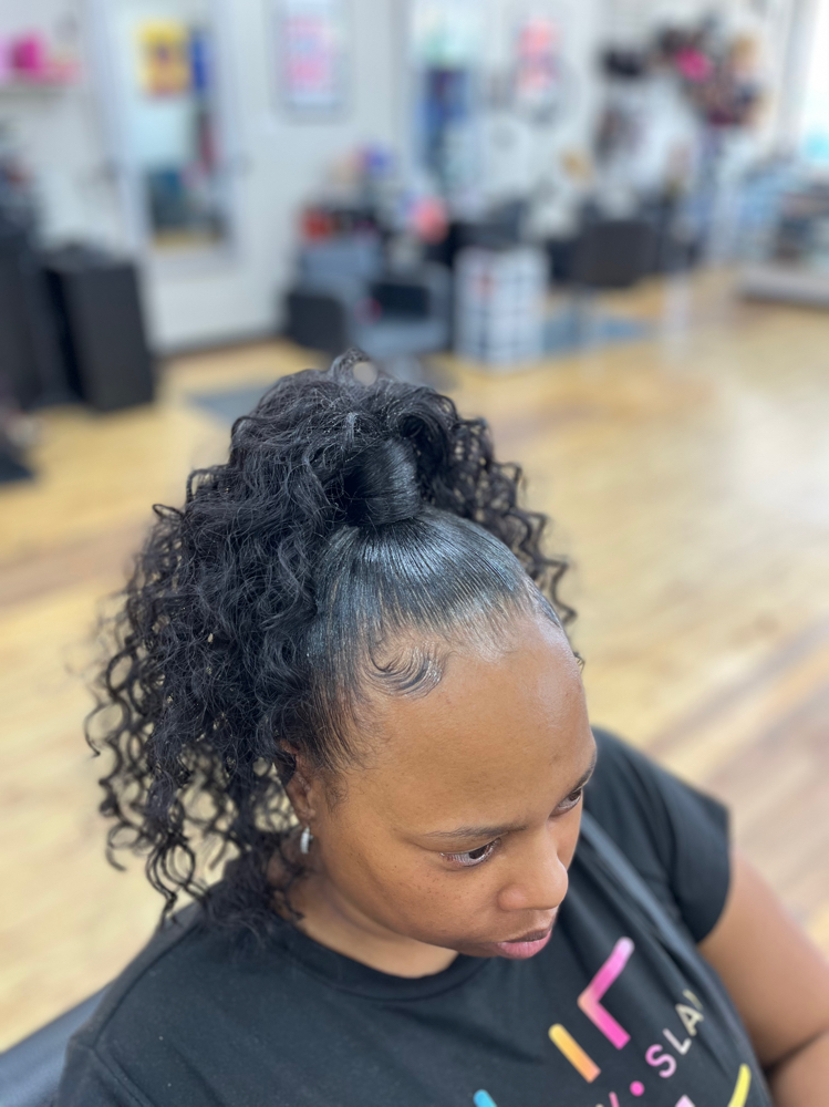 Sleek Pony at The Hair Palace & Company in Virginia Beach, VA