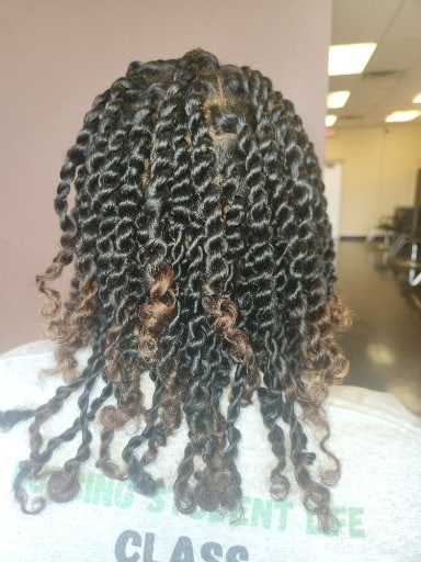 2 Strand Twists at Hidden Jewels in Fayetteville, NC