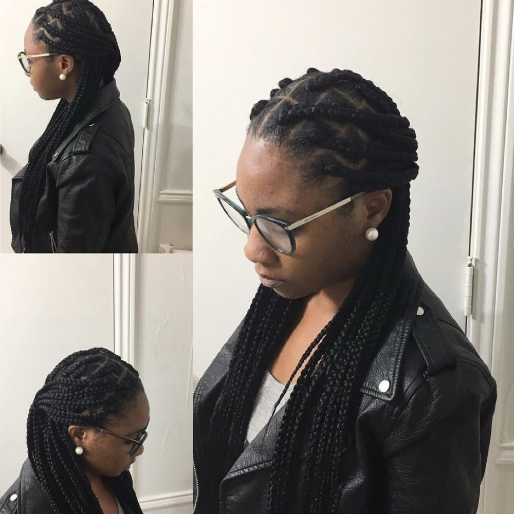 Box Braids at BlaqueGerl Hair DeSigns in Mountain House, CA