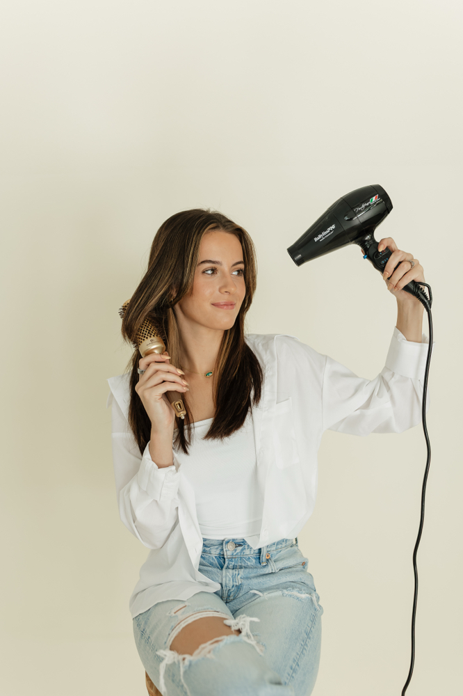 Medium Hair Blowout at In The Chair With Cass in Spring Hill, FL