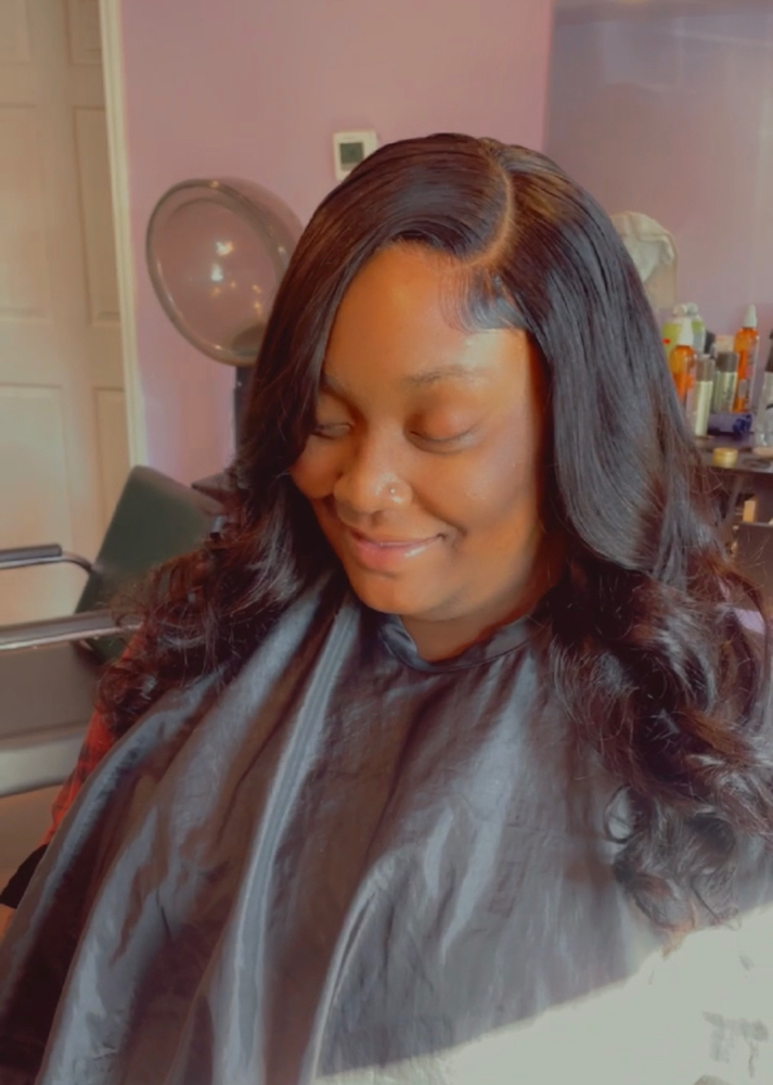 Lace Closure Wig Install NO FRONTAL