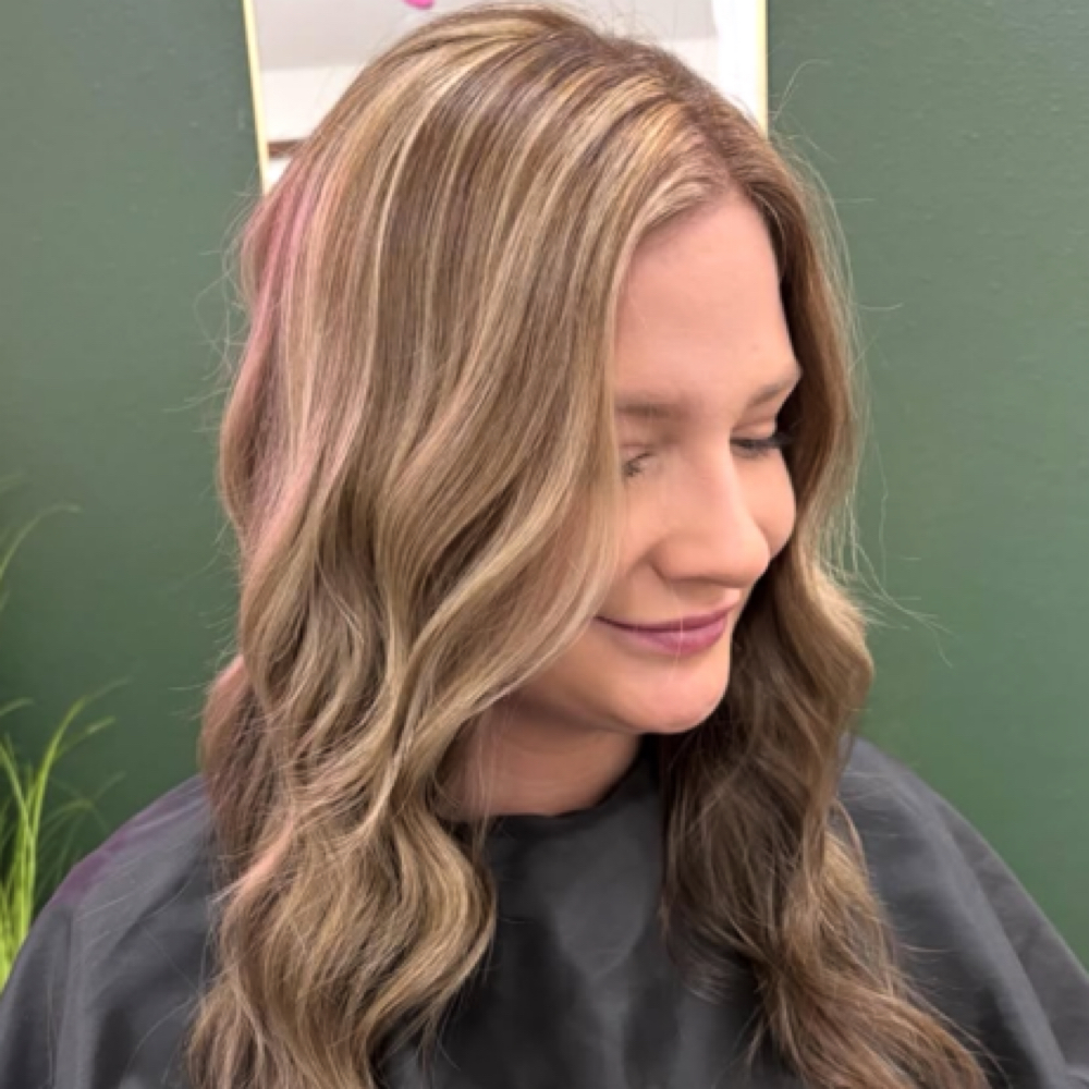 Partial W/ Color In Between at Lauren Rivers@TheBeautySpot in Azle, TX