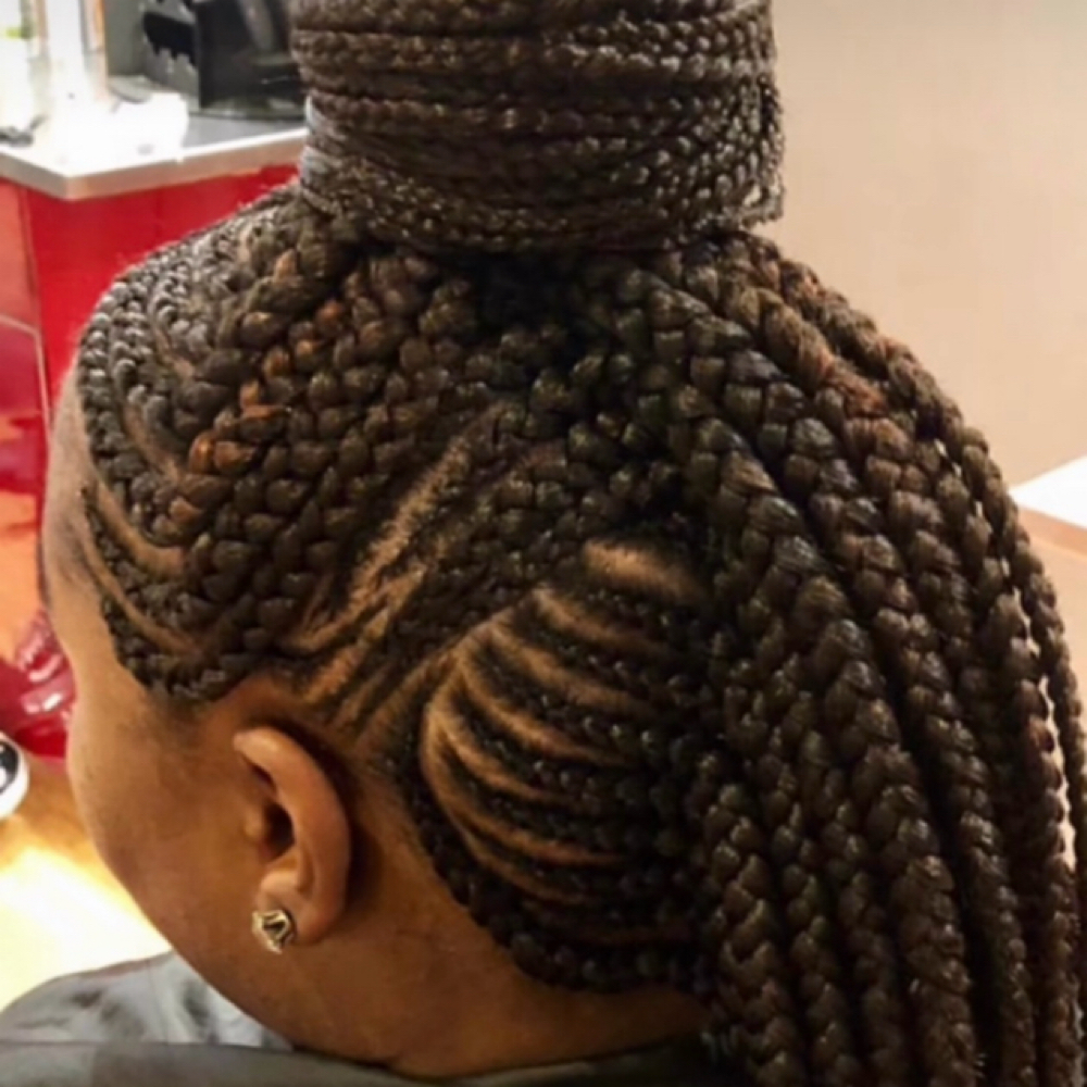 Kids Feed In Cornrows 2 Layers at Bita’s Beauty Glam