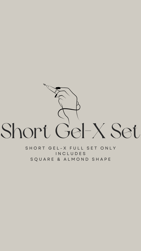 Short Gel X Full Set