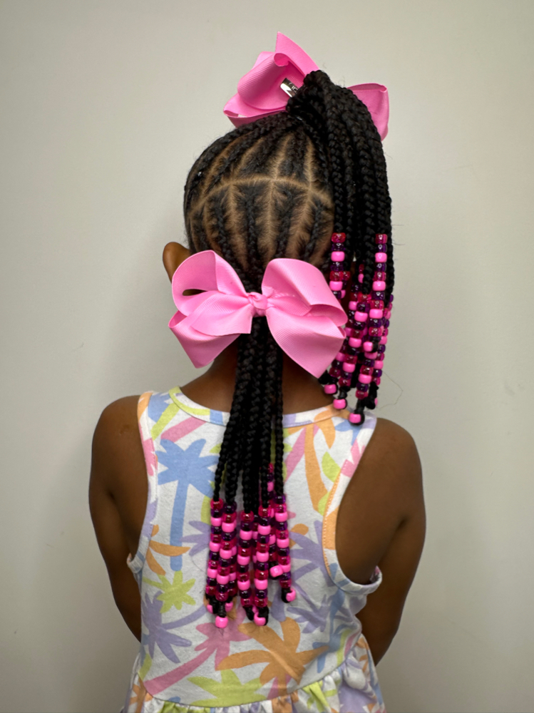 Braided Style With Braiding Hair