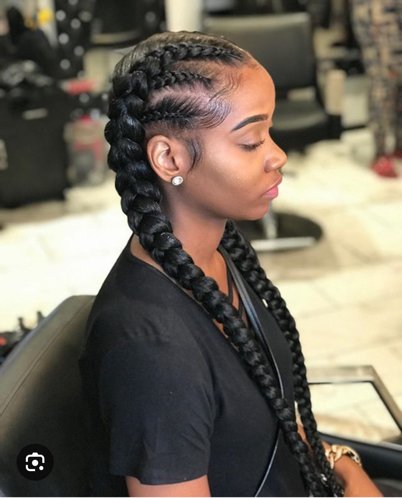 Feed Ins (1-6 Braids)