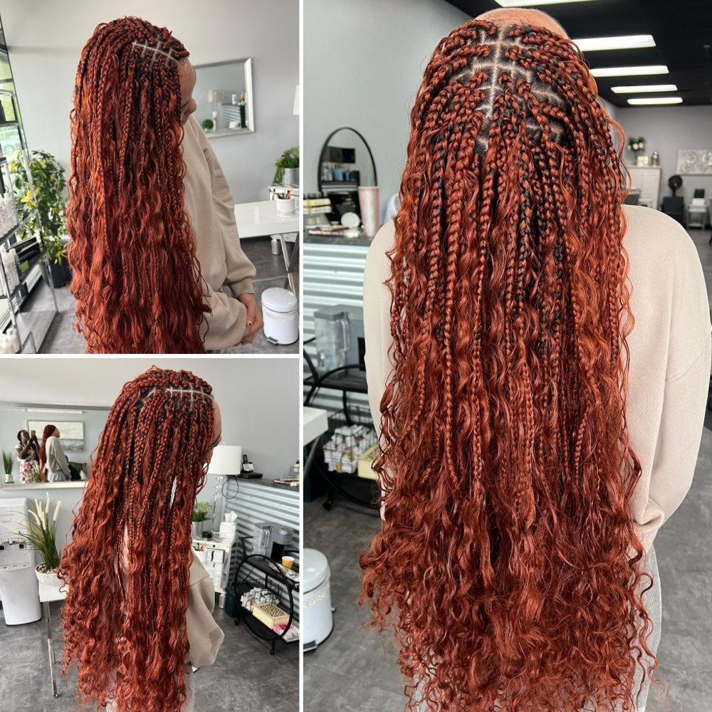 Long Goddess Braids