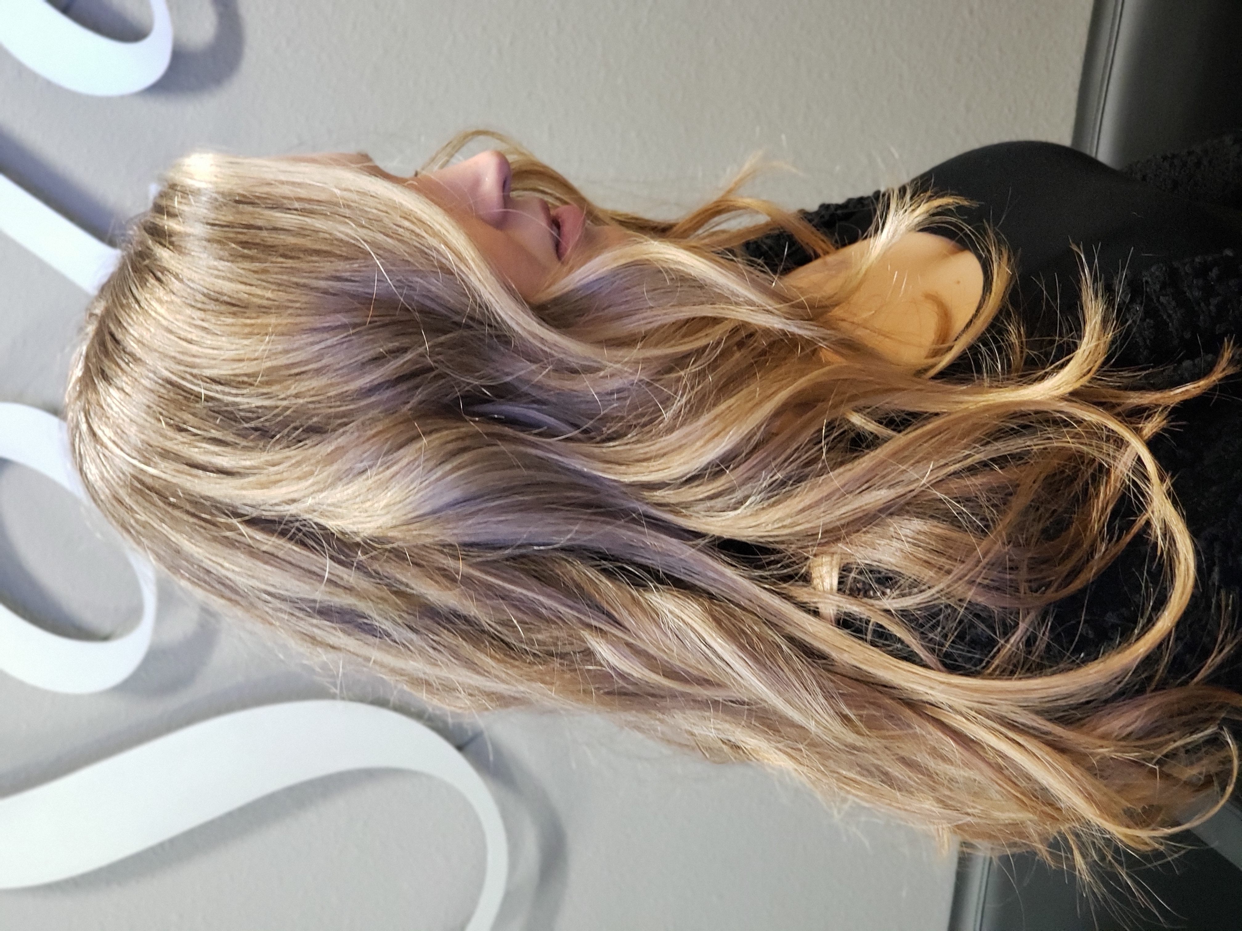 Balayage Partial And Haircut