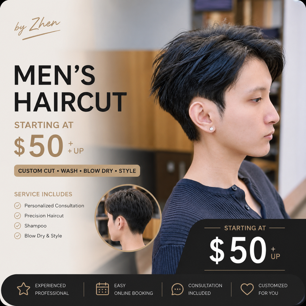 SHORT Haircut at Zhen Hair & Beauty in Boston, MA