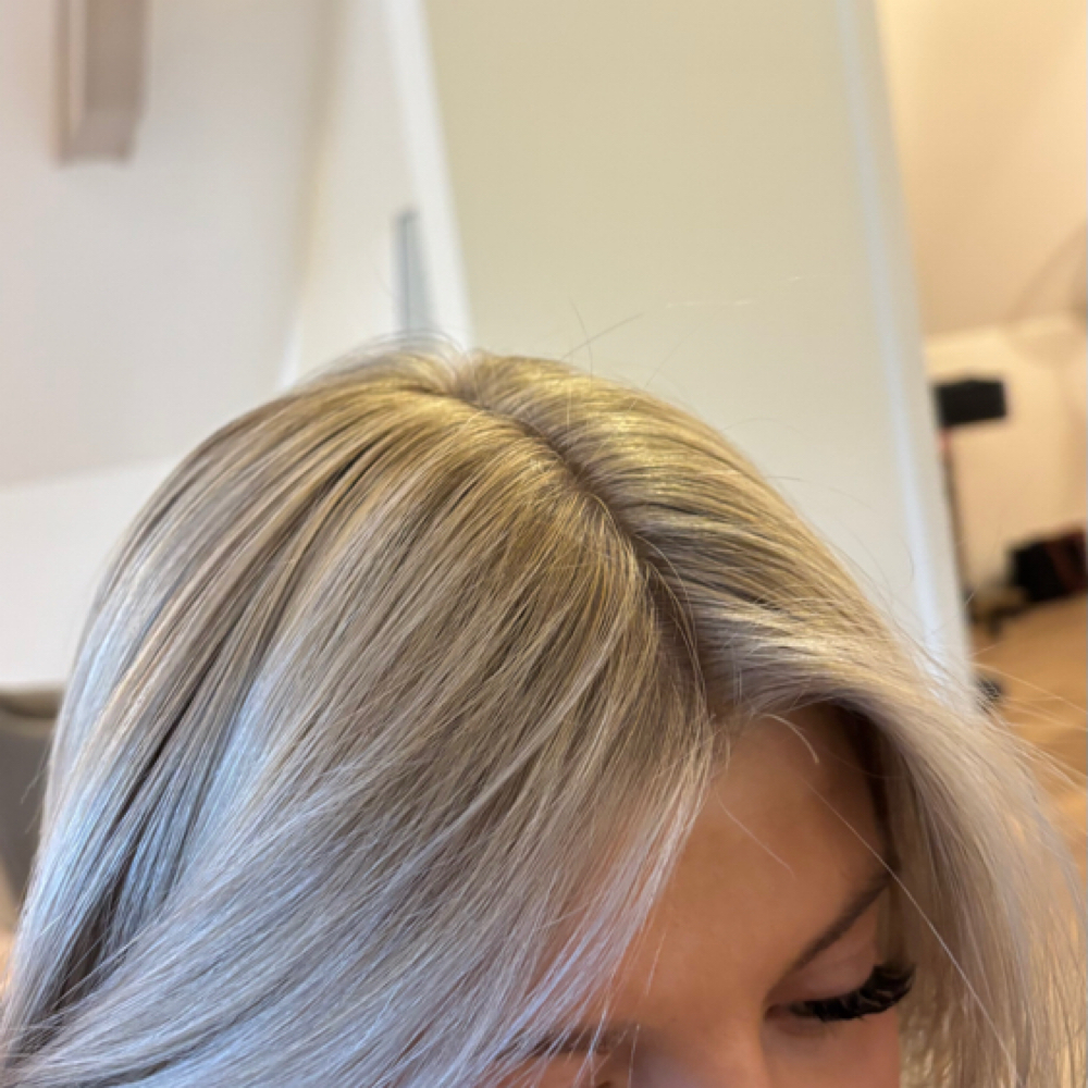 New Blonding Client at Hair by Joelle Misch in Bloomington, IL
