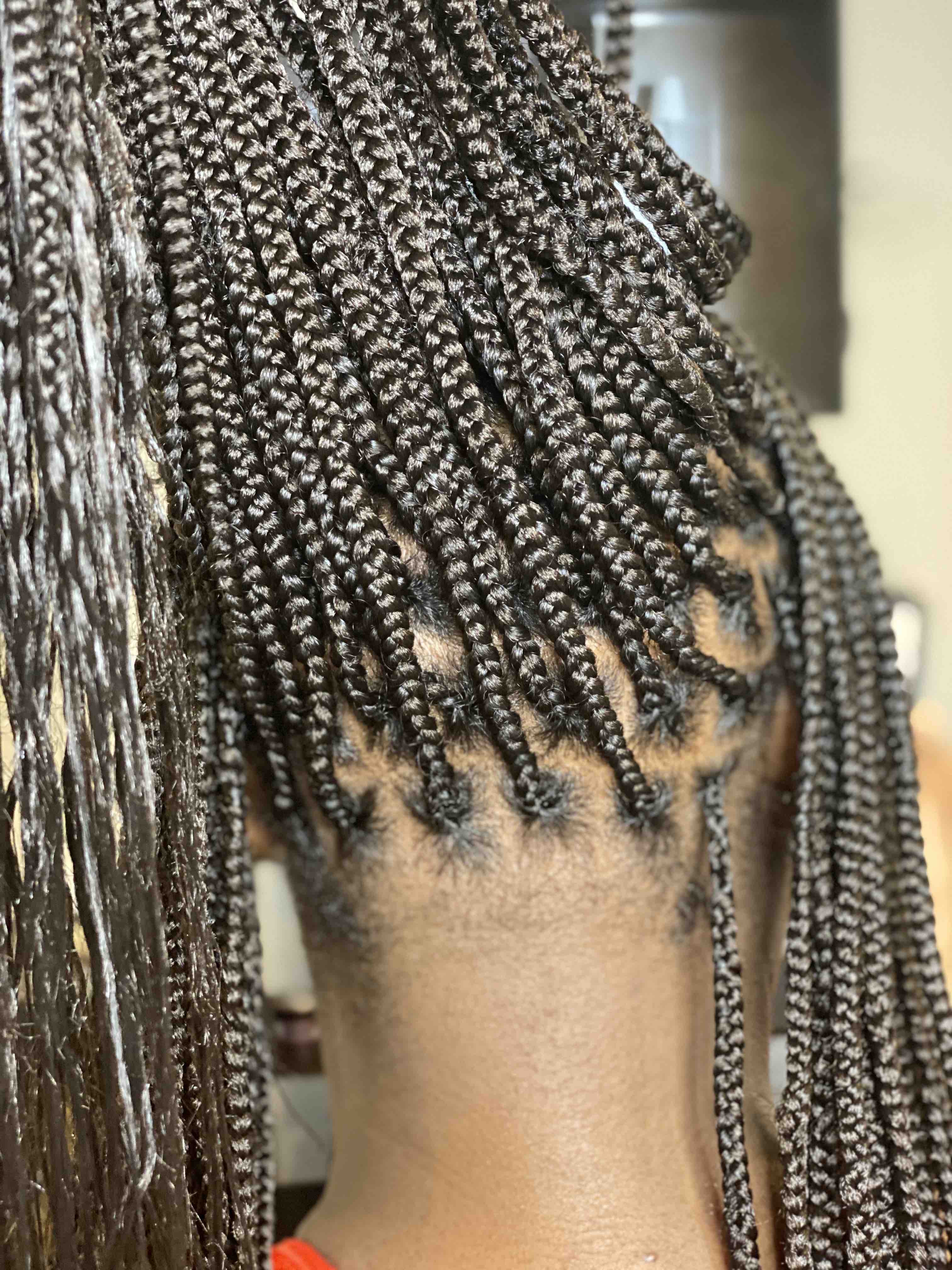 Small Knotless Braids