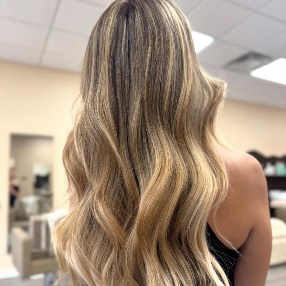Partial Highlight at Briana at The Driftwood Salon in Indialantic, FL