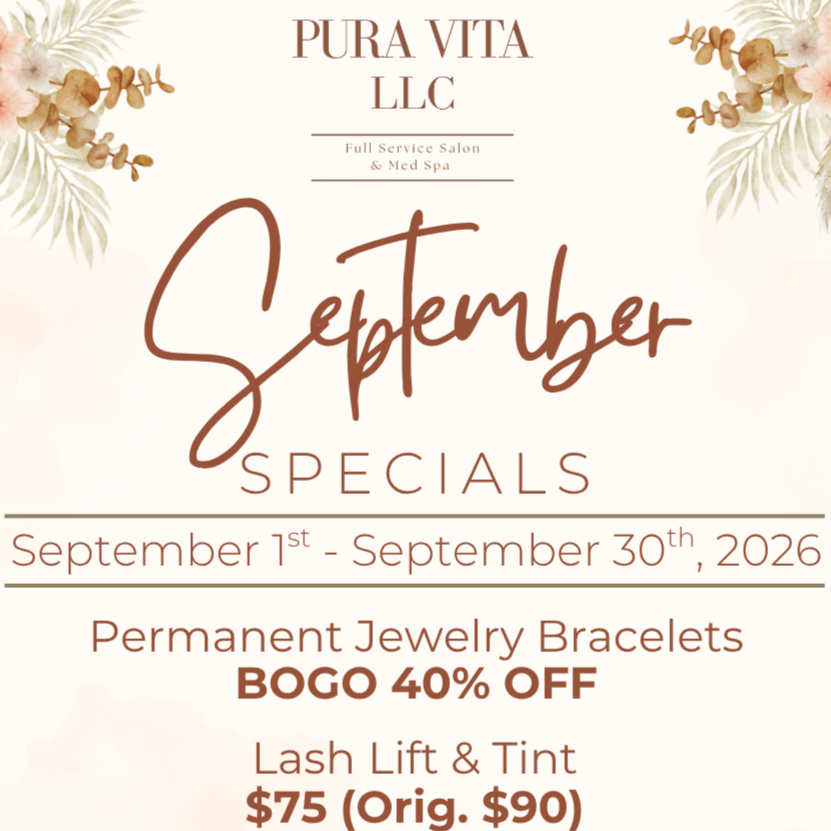 Lash Lift & Tint Special at Pura Vita LLC in Sumrall, MS