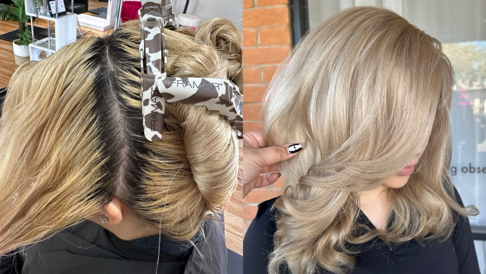 Bleach And Tone (roots) at Natasha Fimbres in Scottsdale, AZ