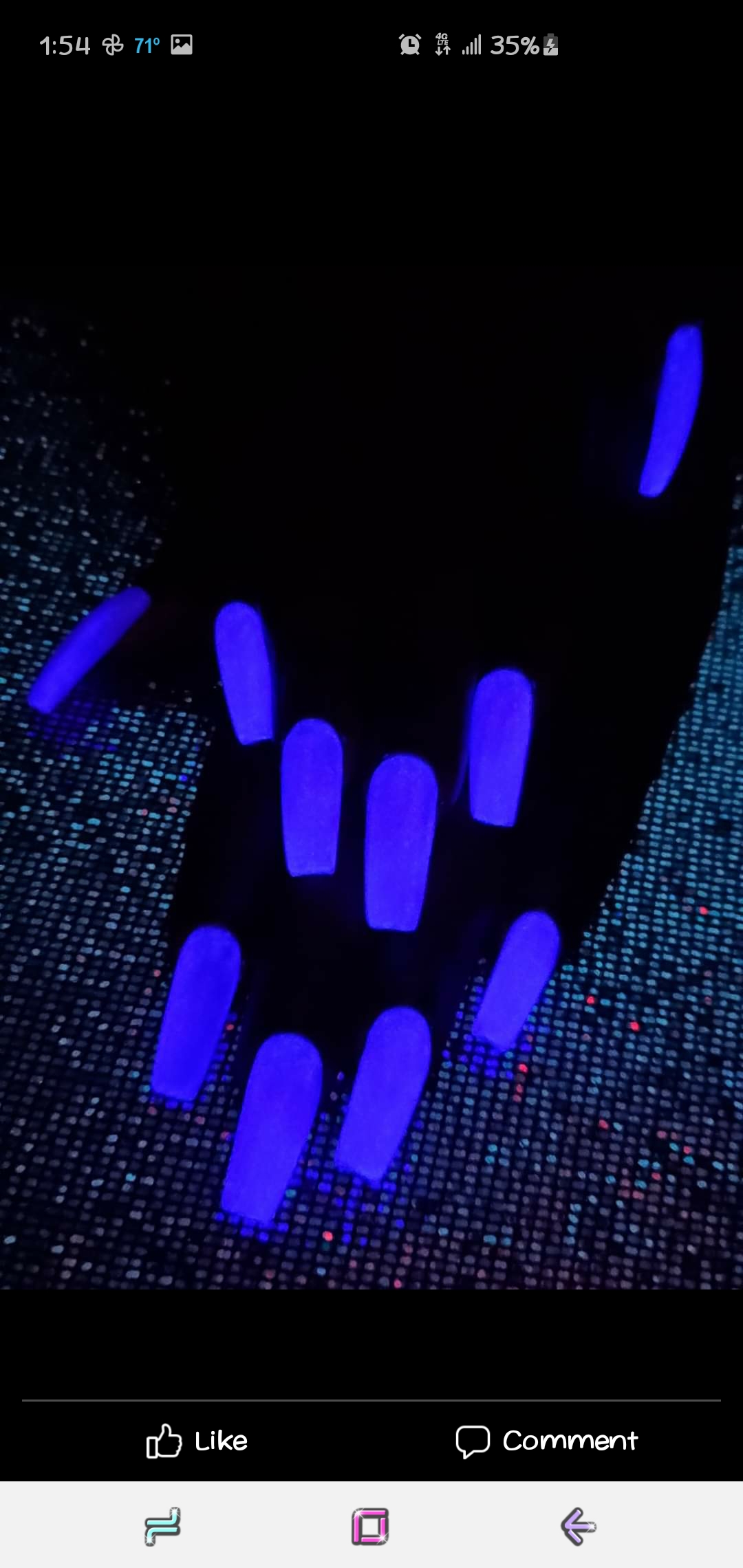 Glow In The Dark No Chip Polish