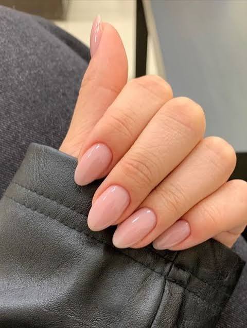 M Almond Solid Fill-in (4wks) at Selz Nailz Salon in Corpus Christi, TX