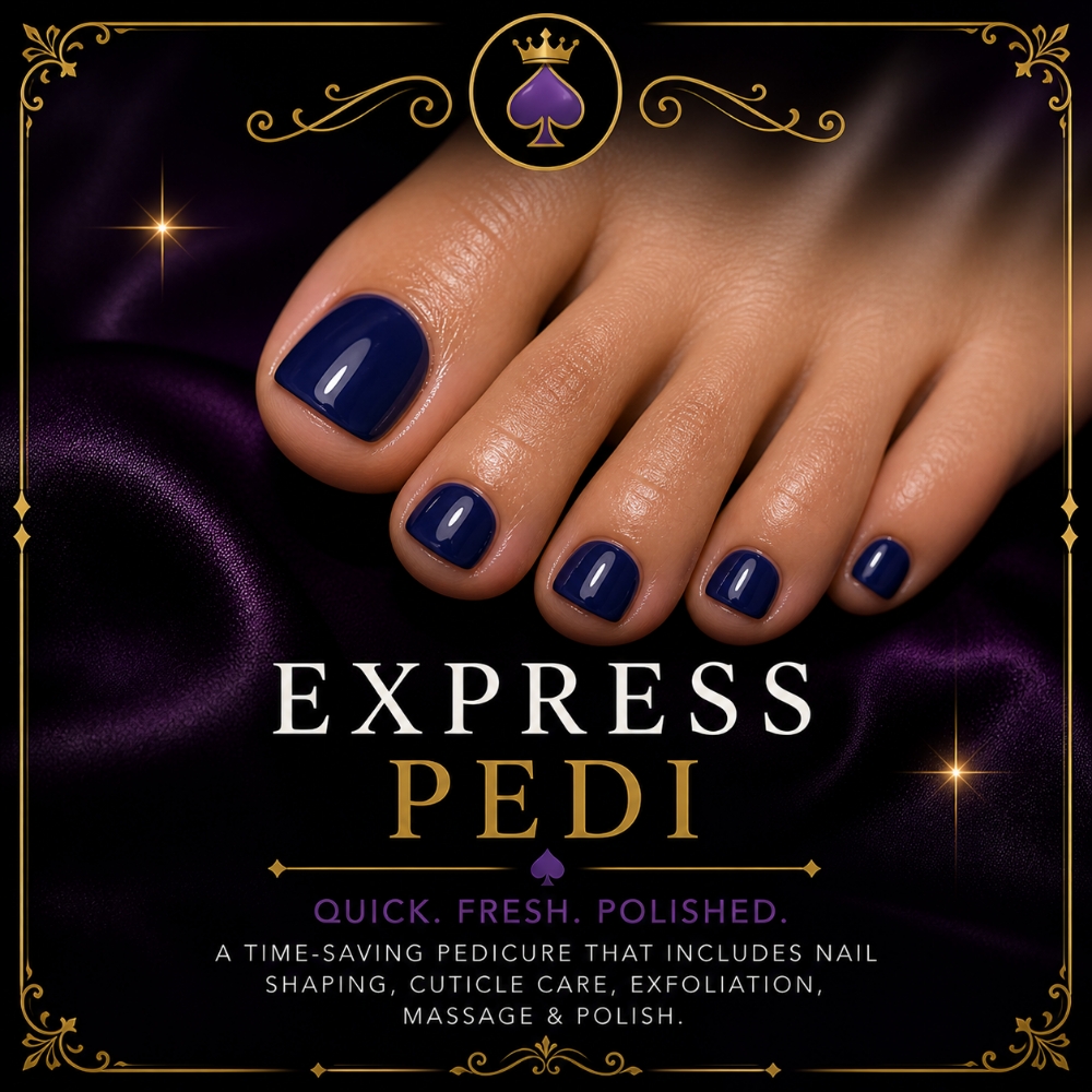 Express Pedicure at Royal Flush Nail Co. in Christiansburg, VA