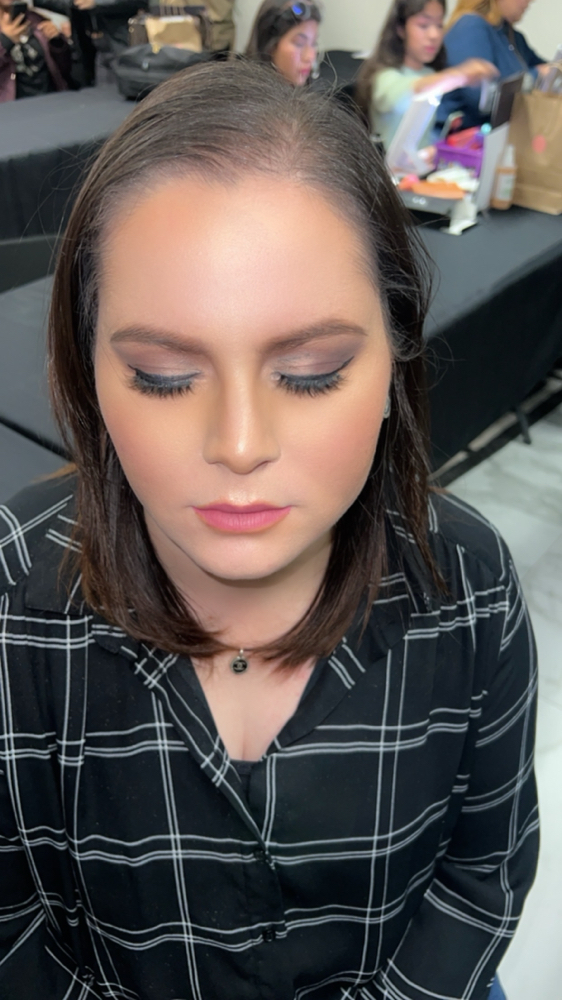 Makeup Application at Lu Hair Salon and Barbershop in South Elgin, IL