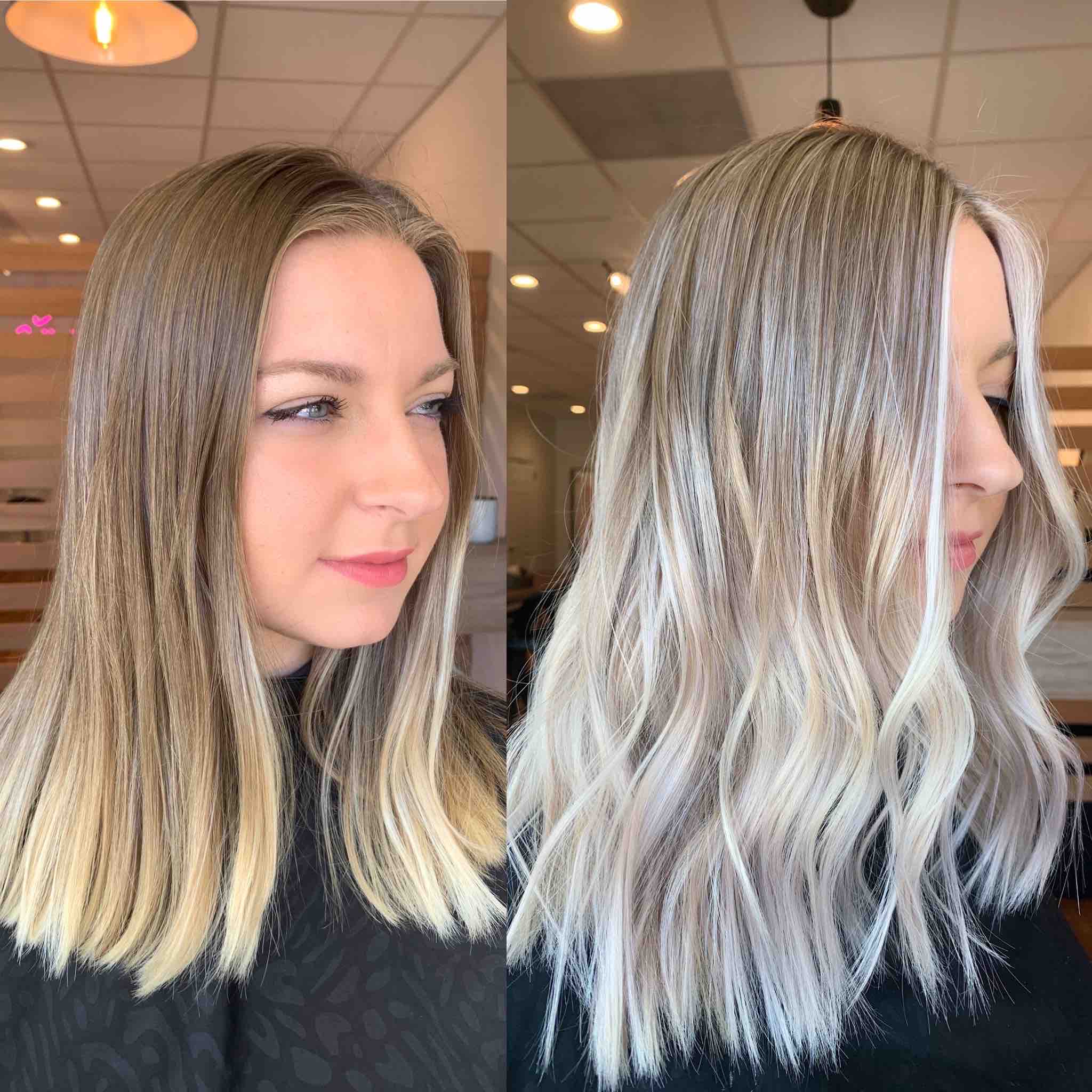 Partial Highlights + Balayage