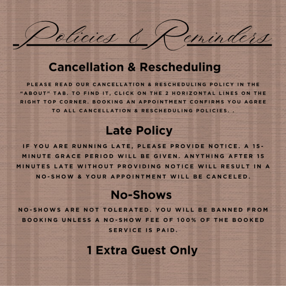 PLEASE READ BEFORE BOOKING at Lashoeuvre in Hendersonville, TN
