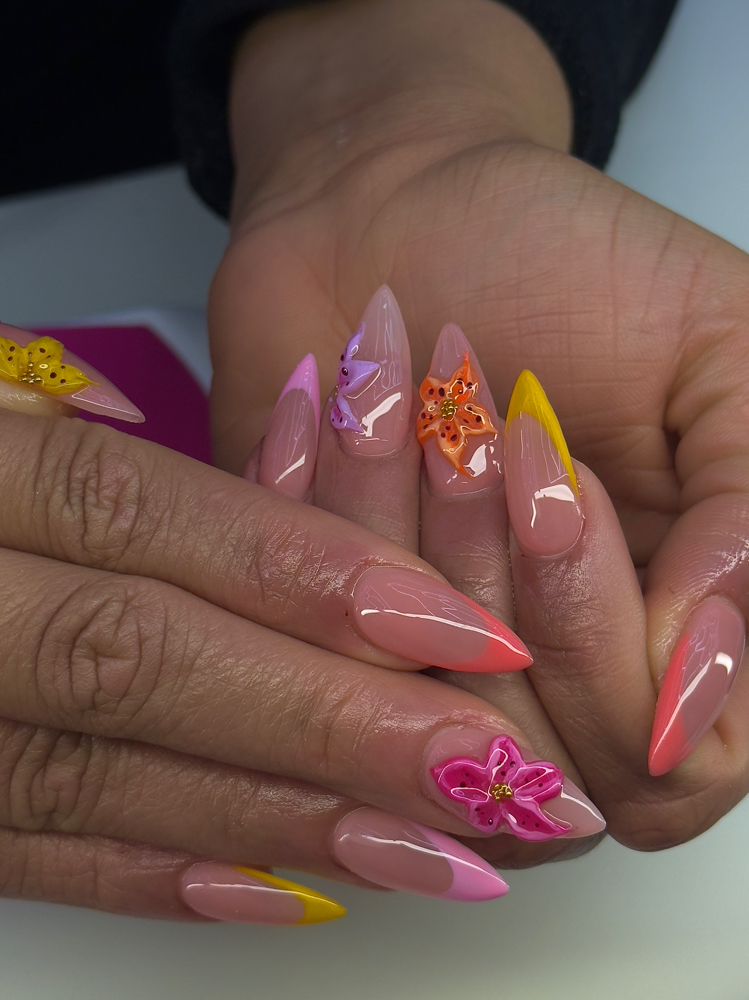 Medium Full Acrylic Set at Lesacrylics in Kingston, PA