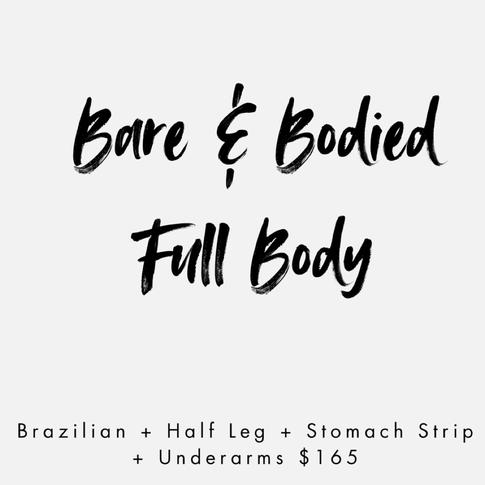 Bare & Bodied Full Body Wax at The Wax Bar Charlotte in Charlotte NC, NC