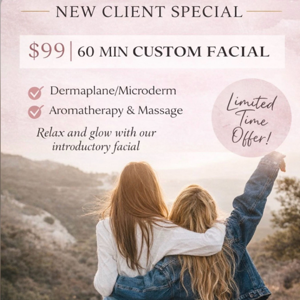 New Client Special at Brittney Murphy’s Skincare in Windsor, CO