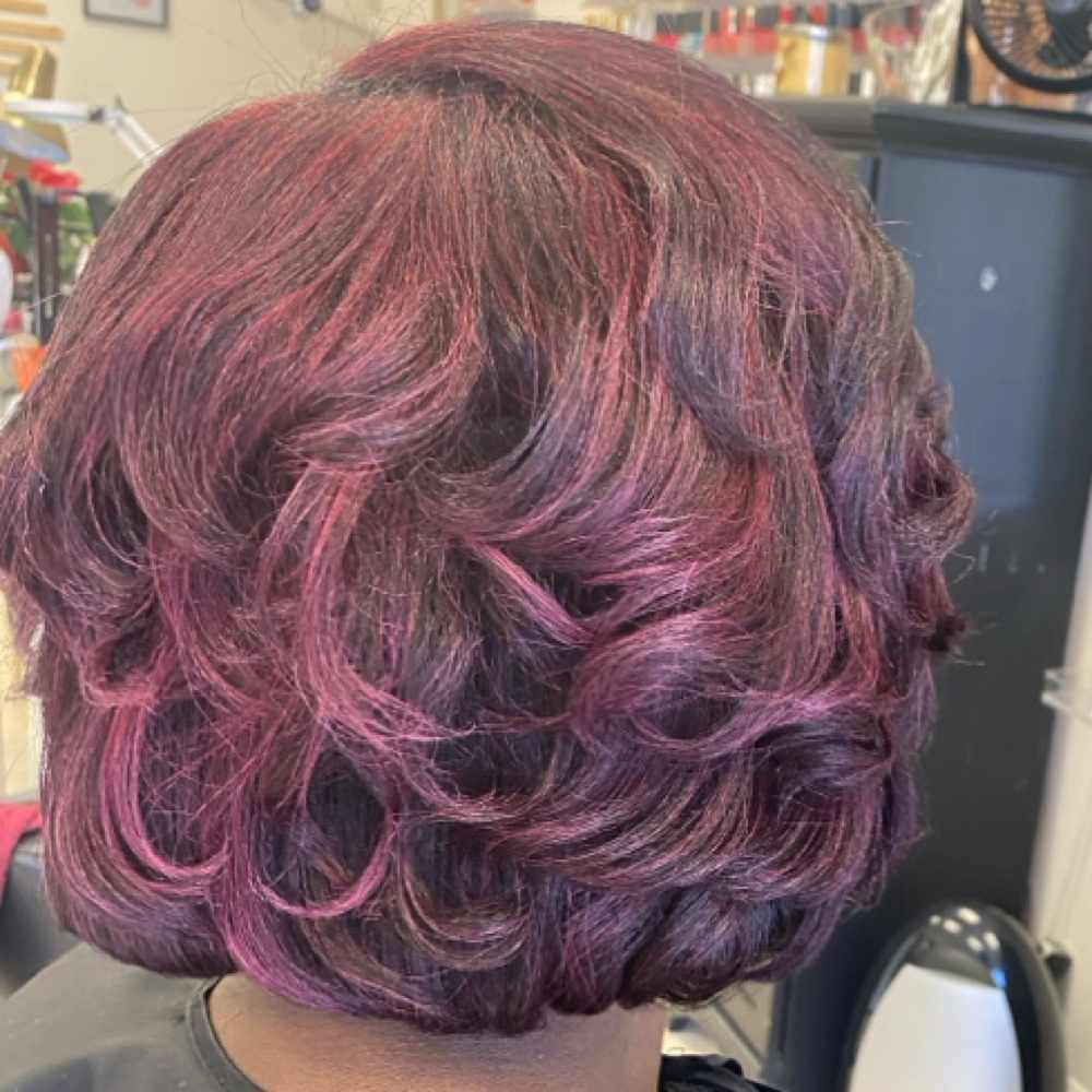 Demi/Permanent Color at Tips and Clips by Arlene in Tamarac, FL