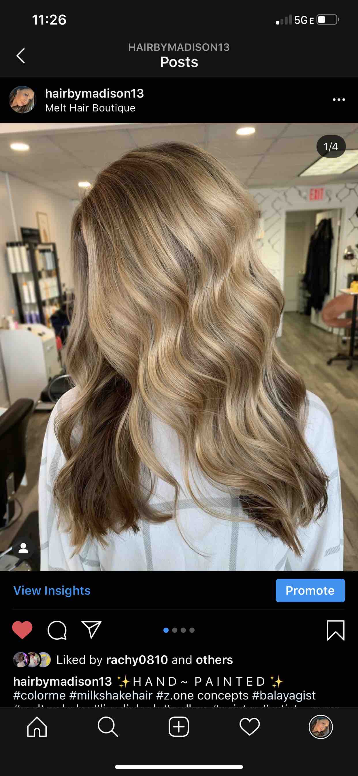 Hand Painted Balayage