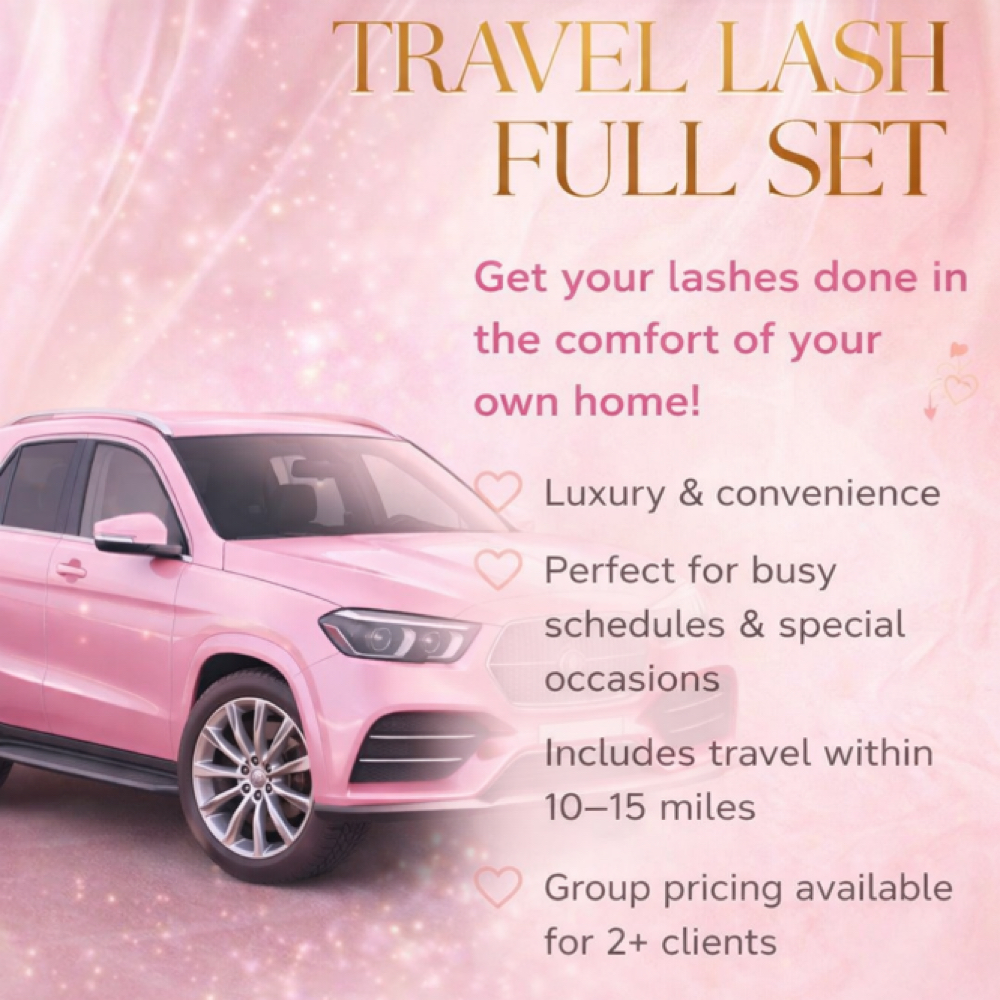 Travel Lash Appoitment at Reyna’s Beauty Palace in San Leandro, CA