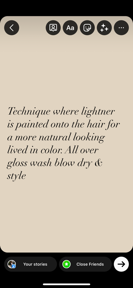Balayage