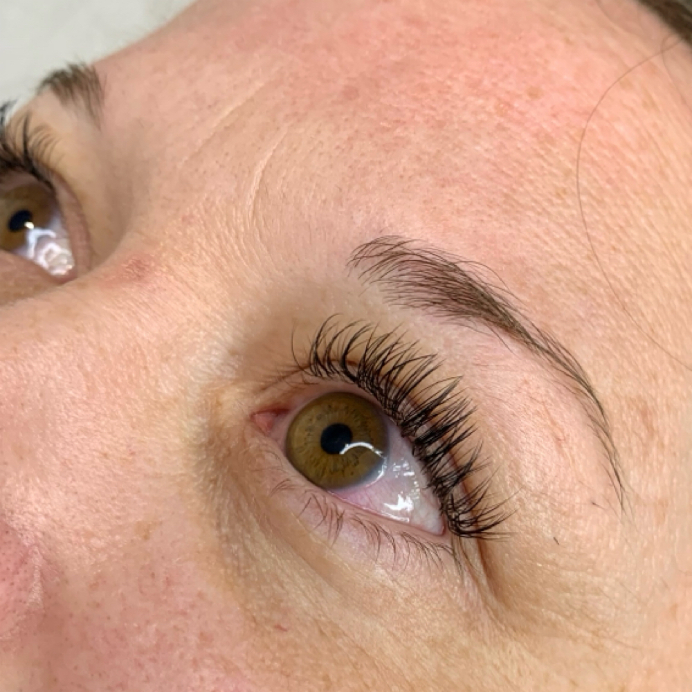 Natural lash Full Set at Wildflower studio and spa in Kent, OH