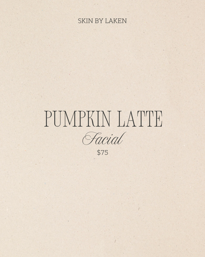 Pumpkin Latte Facial β¨π