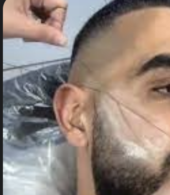 Men Cheek Hair Threading/Shaping