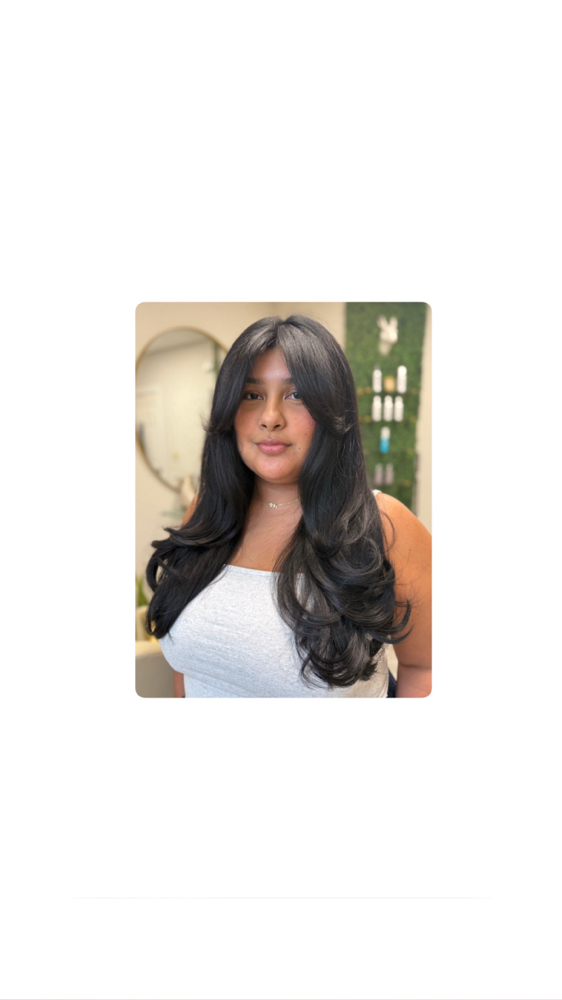 Haircut & Blowout at The Beauty Vault in Naples, FL