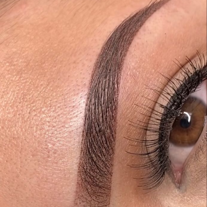 Nano Ombre Brows at OPALITE NAILS & SPA in Charlotte, NC