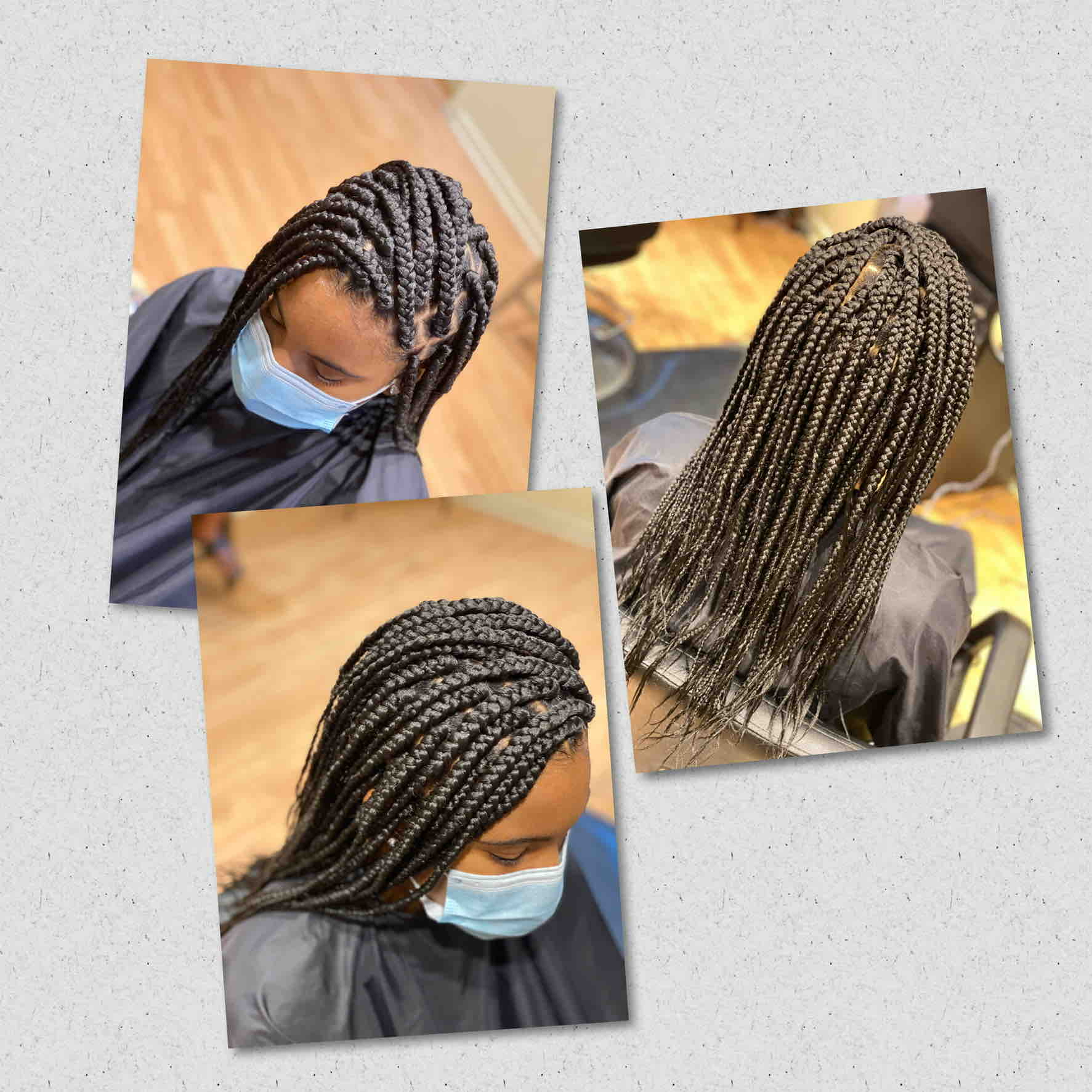 Medium Box Braids