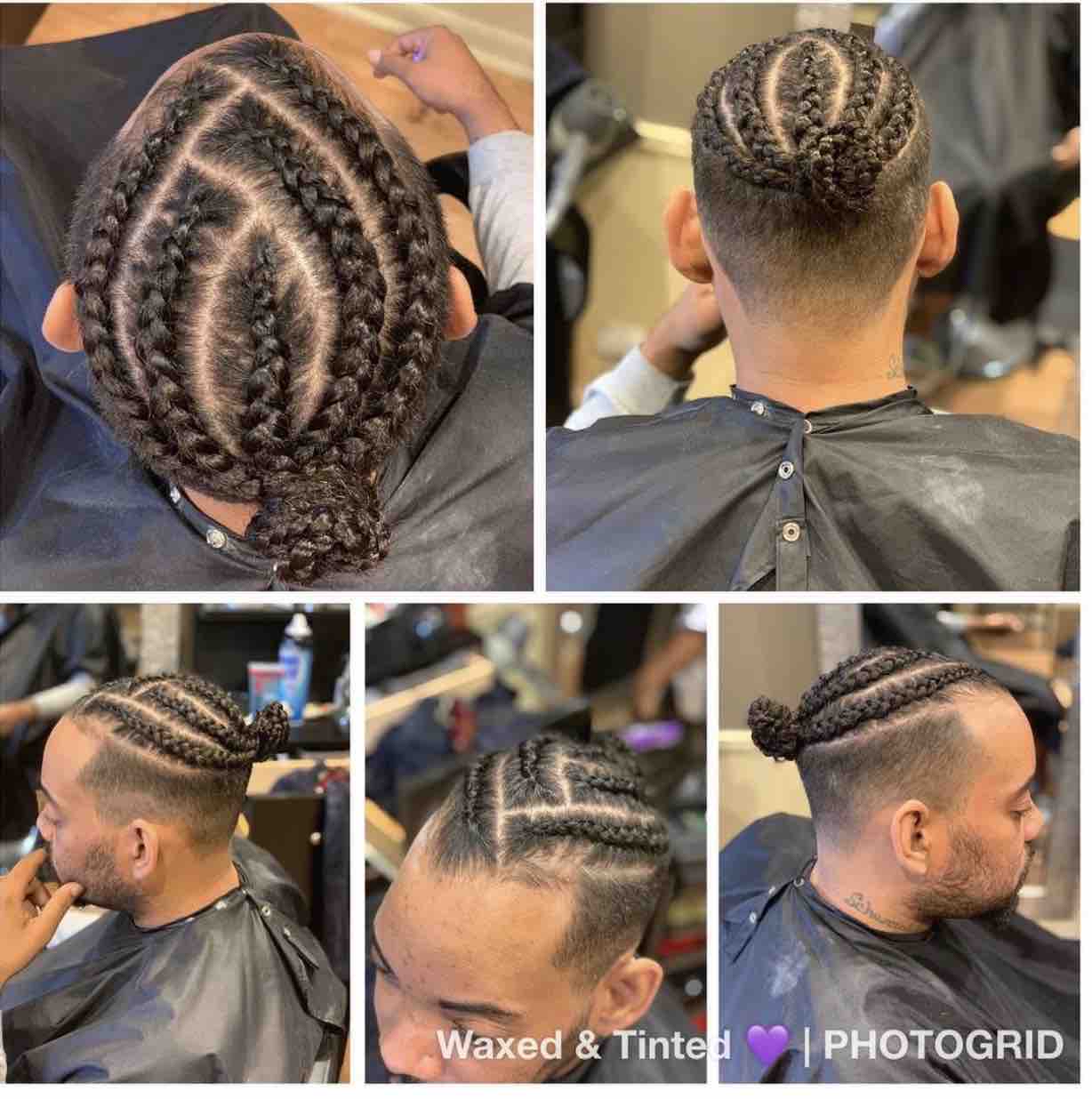 Mens Braids Partial