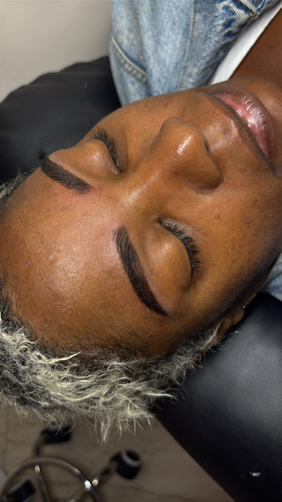 Eyebrows wax+tint at Nails Time Nay in New York, NY