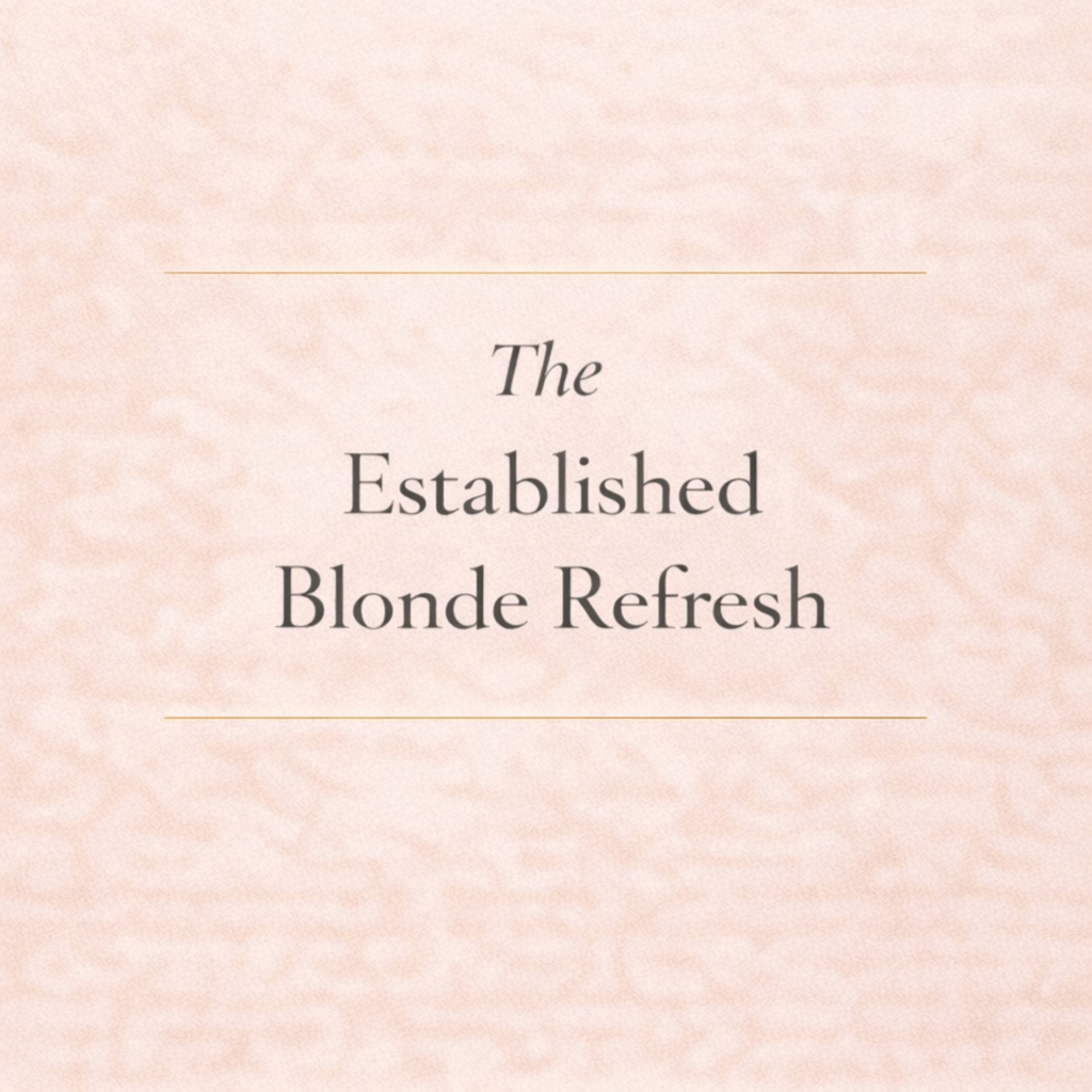 The Established Blonde Refresh at Renewed Hair Studio in Montesano, WA